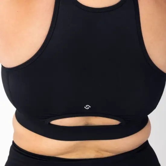 Superfit Hero Women's Plus Size Zip Front Sports Bra image {1}