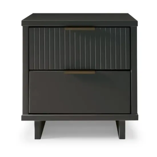 Granville Modern 2 Drawer Nightstand - Manhattan Comfort image {10}