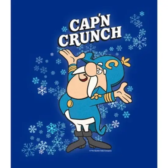 Junior's Cap'n Crunch Retro Snowflakes T-Shirt image {1}