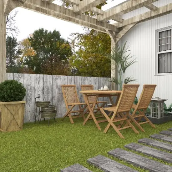 26" x 30" Farmhouse Metal Fountain Gray - Olivia & May image {16}