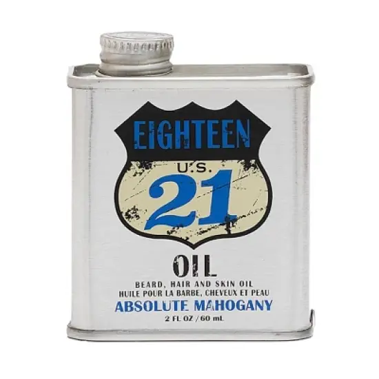 18.21 Man Made Moisturizing Beard Oil, Absolute Mahogany-2 oz image {10}