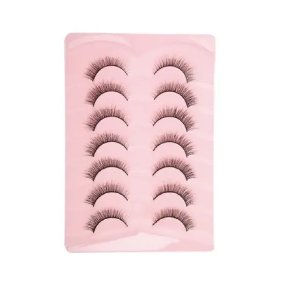 Unique Bargains 5D False Eyelashes Black 7 Pairs image {13}
