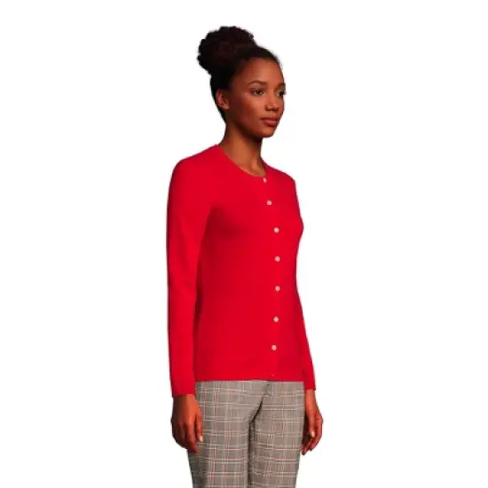Lands' End Women's Cashmere Cardigan Sweater image {2}