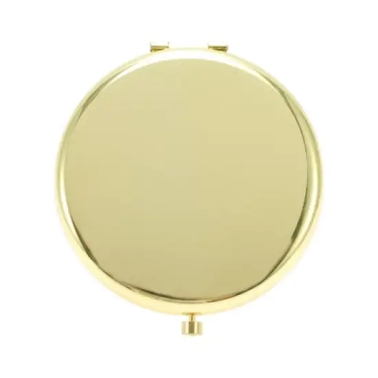 Unique Bargains Simple Small Circle Makeup Mirror 1 Pc image {3}