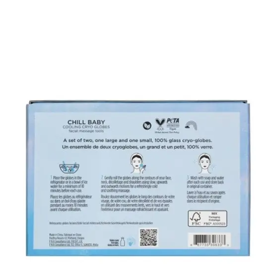 Pacifica Chill Baby Ice Globes - 1 fl oz image {2}