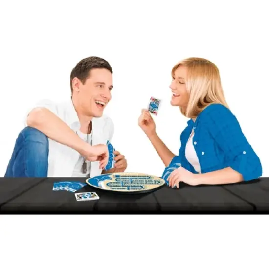 MasterPieces Officially Licensed  NFL Detroit Lions Wooden Cribbage Game for Adults image {4}