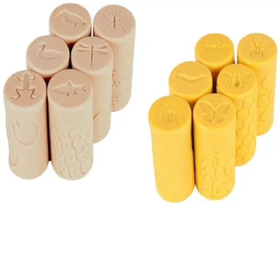 Yellow Door Pond Life & Garden Bugs Dough Roller Sets image {1}
