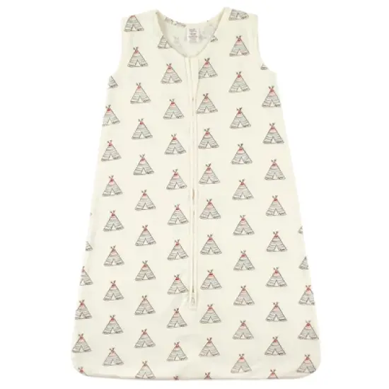 Touched by Nature Baby Boy Organic Cotton Sleeveless Wearable Sleeping Bag, Sack, Blanket, Camping image {1}