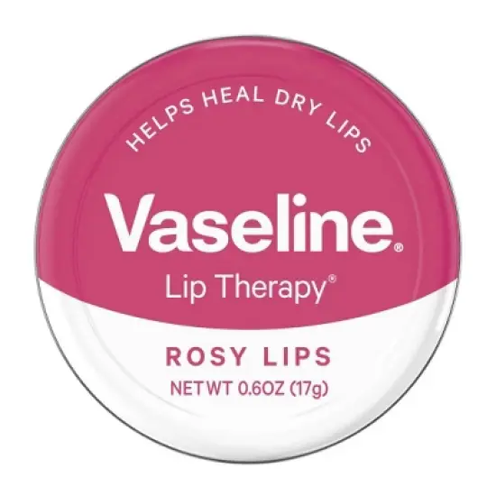 Vaseline Lip Therapy Balm Tin - Rosy Lips - 0.6oz image {6}