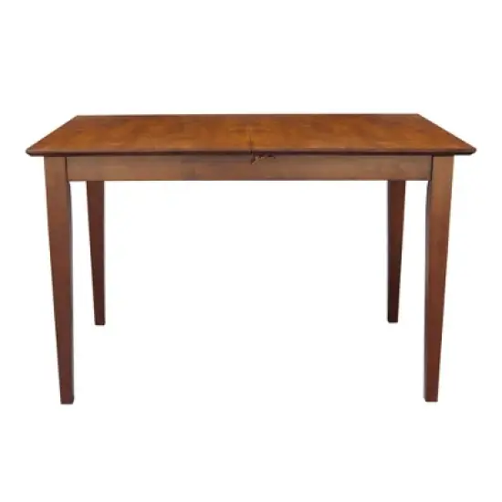  32"x48" Shaker Style Extendable Dining Table - International Concepts image {1}