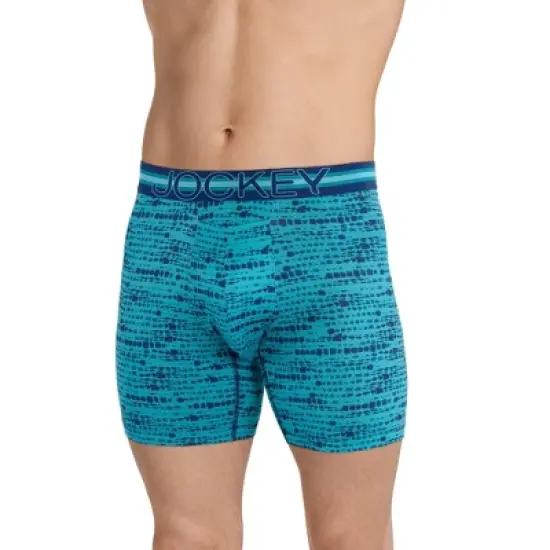 Jockey Men's Sport Stability Pouch Microfiber 6" Boxer Brief image {3}