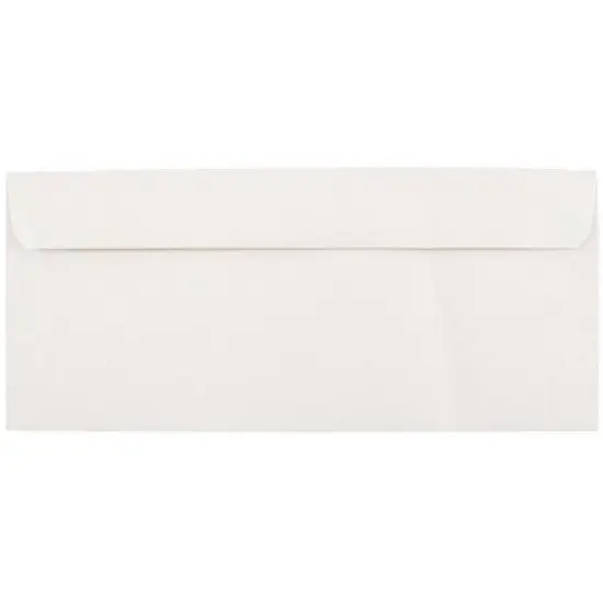 JAM Paper 50pk 3 7/8"x8 7/8" #9 Commercial Envelopes - White: Wet and Seal, Gummed Flap, Mailing, Stationery, Paper image {4}