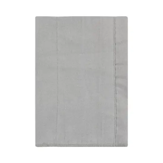 Hudson Baby Cotton Flannel Burp Cloths, Farm Friends Grey 7-Pack, One Size image {3}