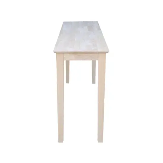 Shaker Table Unfinished - International Concepts image {2}
