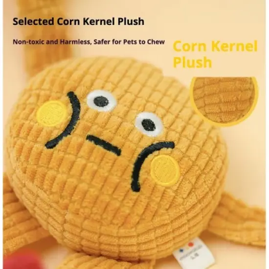 Adorable squeaky catnip toys for your cat or dog! Perfect for solo play, tough enough to chew, great for teeth grinding and keeping teeth clean image {2}