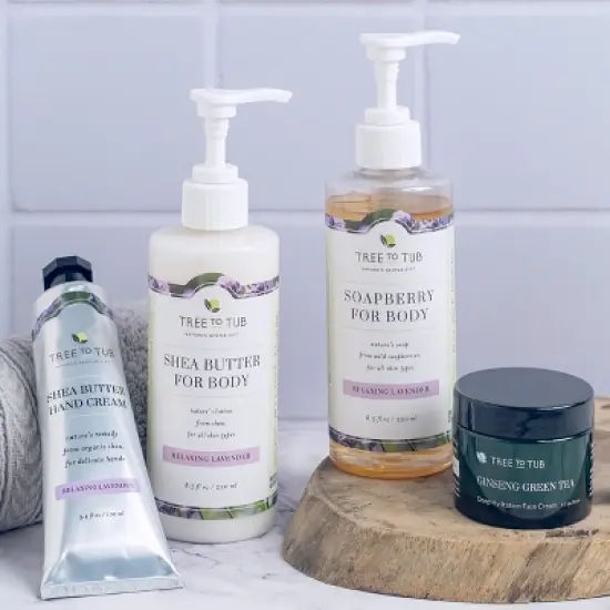 Tree To Tub Ultra Hydrating Lavender Body Wash for Dry Skin image {5}