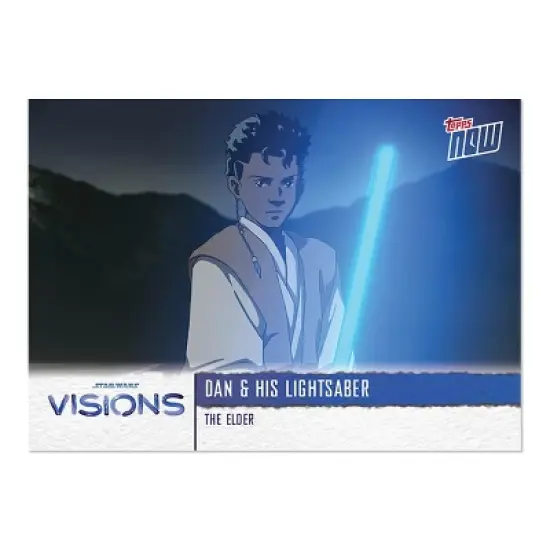 TOPPS NOW 2021 Star Wars Visions 5-Card Pack | The Elder image {2}