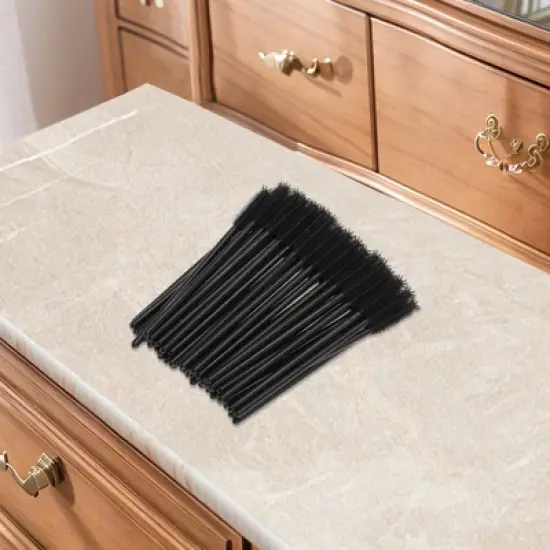 Unique Bargains Pineapple Shape Eyelash Brush 50 Pcs image {4}