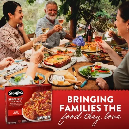 Stouffer's Spaghetti With Meatballs Frozen Dinner - 12.625oz image {3}