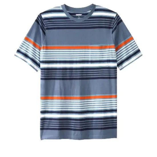 KingSize Men's Big & Tall Shrink-Less&trade; Lightweight Pocket Crewneck T-Shirt image {31}