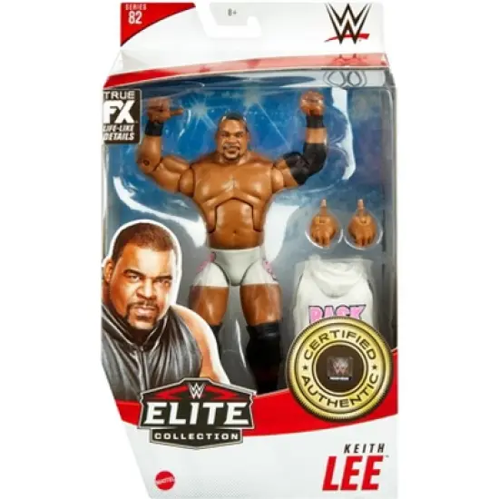 WWE Elite 82 White Gear Keith Lee Action Figure (Chase Variant) image {1}