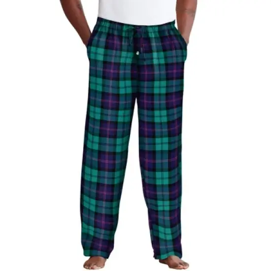KingSize Men's Big & Tall Flannel Plaid Pajama Pants Pajama Bottoms image {13}
