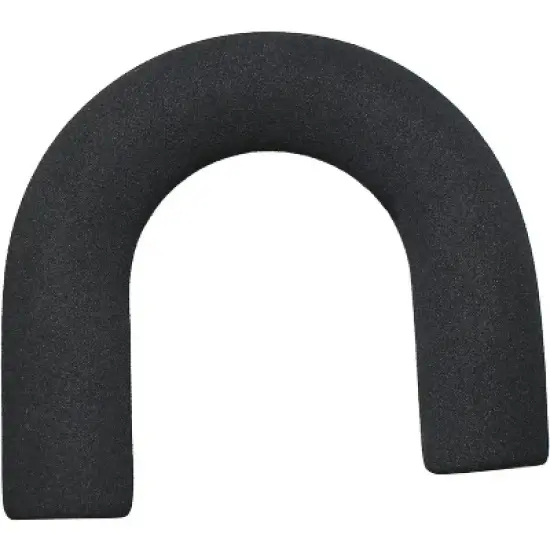 MABIS Foam Hand Grip Replacement for Standard Handle Canes, Thick Cushioned Foam, Black image {4}