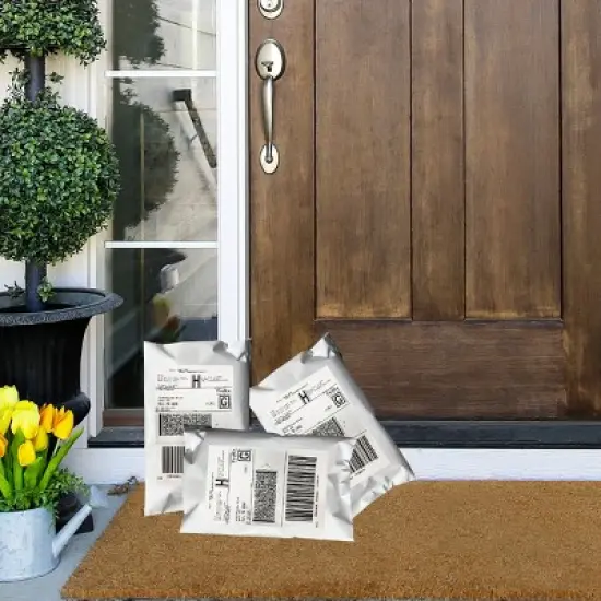 UOFFICE Pack Of 200 Poly Mailers Bags 6 x 9" - #0 White Self-Sealing Pouches Envelopes image {10}