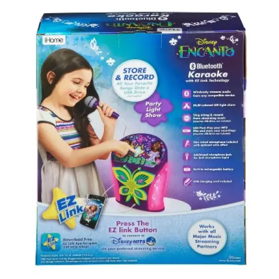 Disney Encanto iHome EZ Link Bluetooth Karaoke Machine image {7}