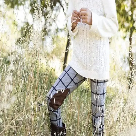 Hope & Henry Girls' Ponte Riding Pant, Kids image {3}