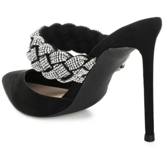Journee Collection Womens Hazzl Tru Comfort Foam Pointed Toe High Stiletto Pumps image {6}