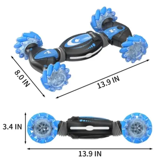 Contixo SC1 Remote Control Stunt Car: Gesture Control, 360 Spins & Off-Road Action image {5}