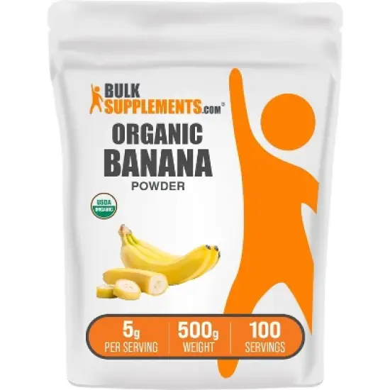 BulkSupplements Organic Banana Powder image {6}