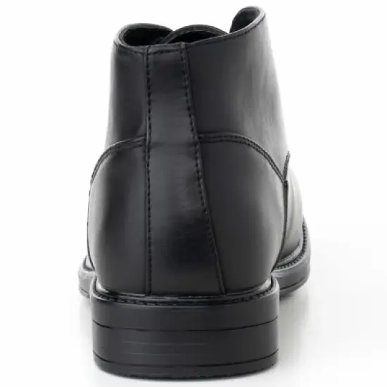Alpine Swiss Mens Leather Lined Dressy Ankle Boots image {4}