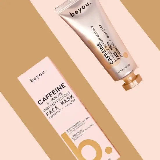 Beyou. 5-Minute Instant Restore Caffeine Face Mask - 2.3 fl oz image {6}
