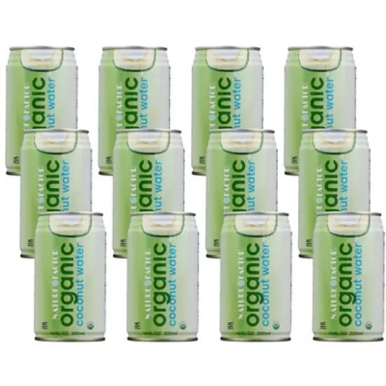 Nature Factor Organic Coconut Water - Case of 12/10 oz image {7}