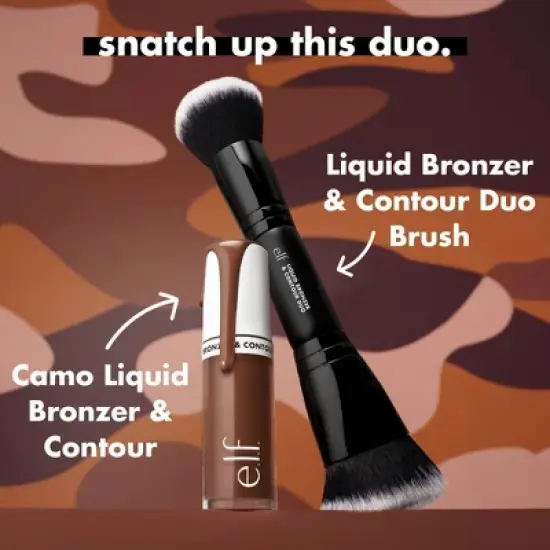 e.l.f. Camo Liquid Bronze N Sculpt Bronzer - 0.13 fl oz image {6}