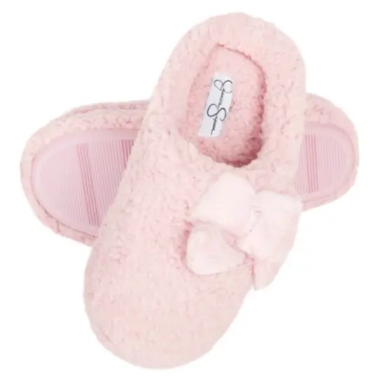Jessica Simpson Womens Plush Marshmallow Clog Slipper image {6}