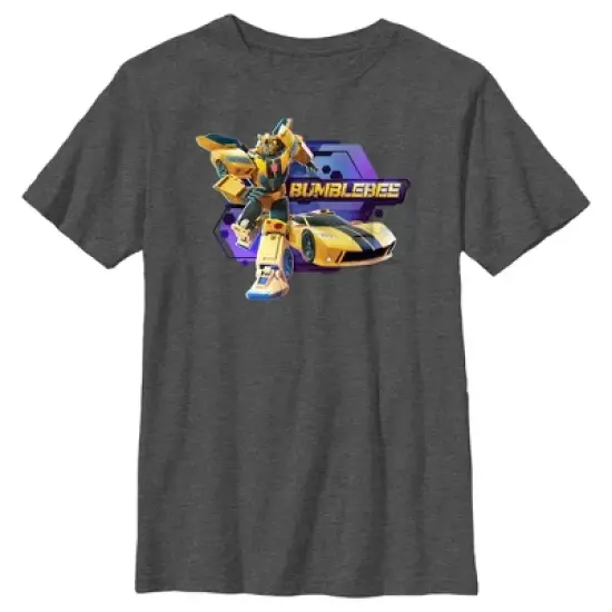 Boy's Transformers: EarthSpark Bumblebee Badge T-Shirt image {5}