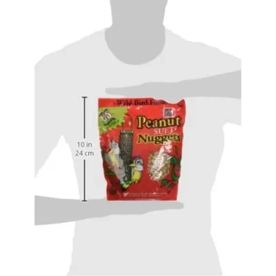 C & S Wild Bird Food Peanut Suet Nuggets, 27oz Resealable Bag image {2}