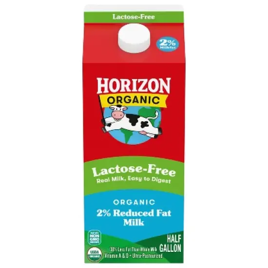 Horizon Organic Lactose-Free Milk - 0.5gal image {10}