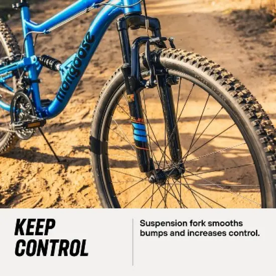 Mongoose Limestone 26" Men's Mountain Bike - Blue image {8}