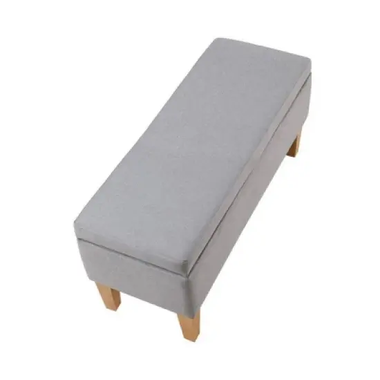 42&Prime; Mico Storage Ottoman Natural - Boraam image {2}