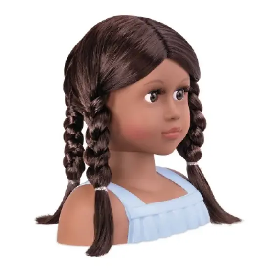 Our Generation Nessa with Accessories Styling Head Doll Brown Hair image {3}