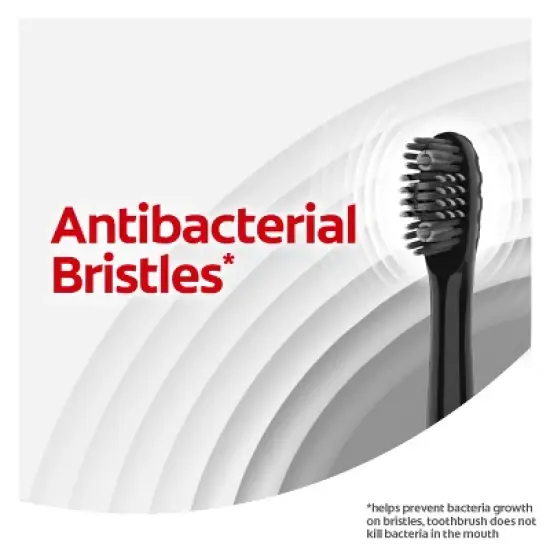 Colgate 360 Charcoal Battery Powered Toothbrush Soft - 1ct image {8}