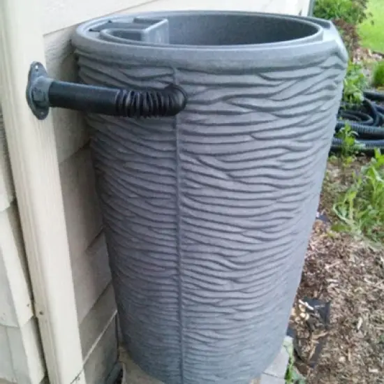 Good Ideas Rain Wizard Diverter Flex Kit for Standard Downspouts with 2 Hole Saw Set, 1 Fill Hose, 1 Flexfit Diverter, 2 Screws, and Winter Hole Cover image {4}