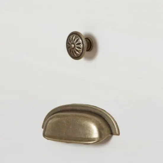 Lyara 4 Drawer Chest White Wash - South Shore image {2}