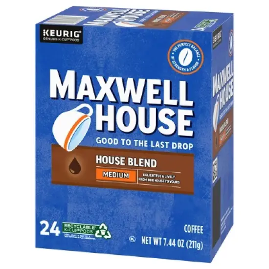 Maxwell House House Blend Medium Roast Coffee Pods - 24ct image {3}