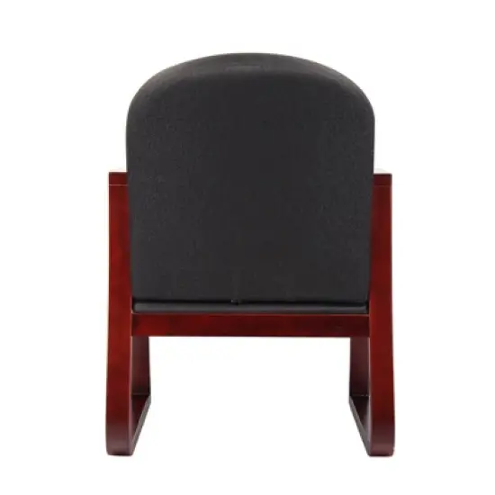 Mahogany Reception Chair - Boss Office Products image {4}
