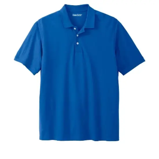 KingSize Men's Big & Tall Shrink-Less&trade; Piqu&eacute; Polo Shirt image {10}
